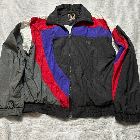 Vintage Olympics windbreaker - Picture 1 of 5
